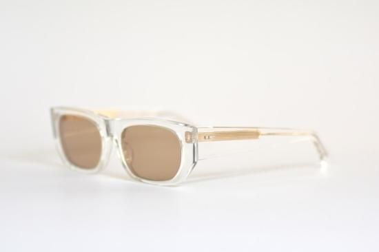 小物 LUNETTA BADA NO23 0030 (CRYSTAL / BROWN) No.23 0030(sunglasses) Lunetta BADA - CANARY EYEWEAR SHOP