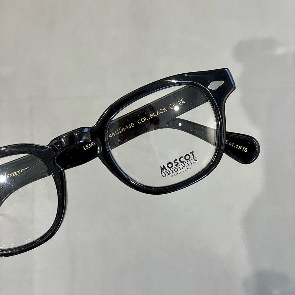 LEMTOSH 44 BLACK MOSCOT - CANARY EYEWEAR SHOP