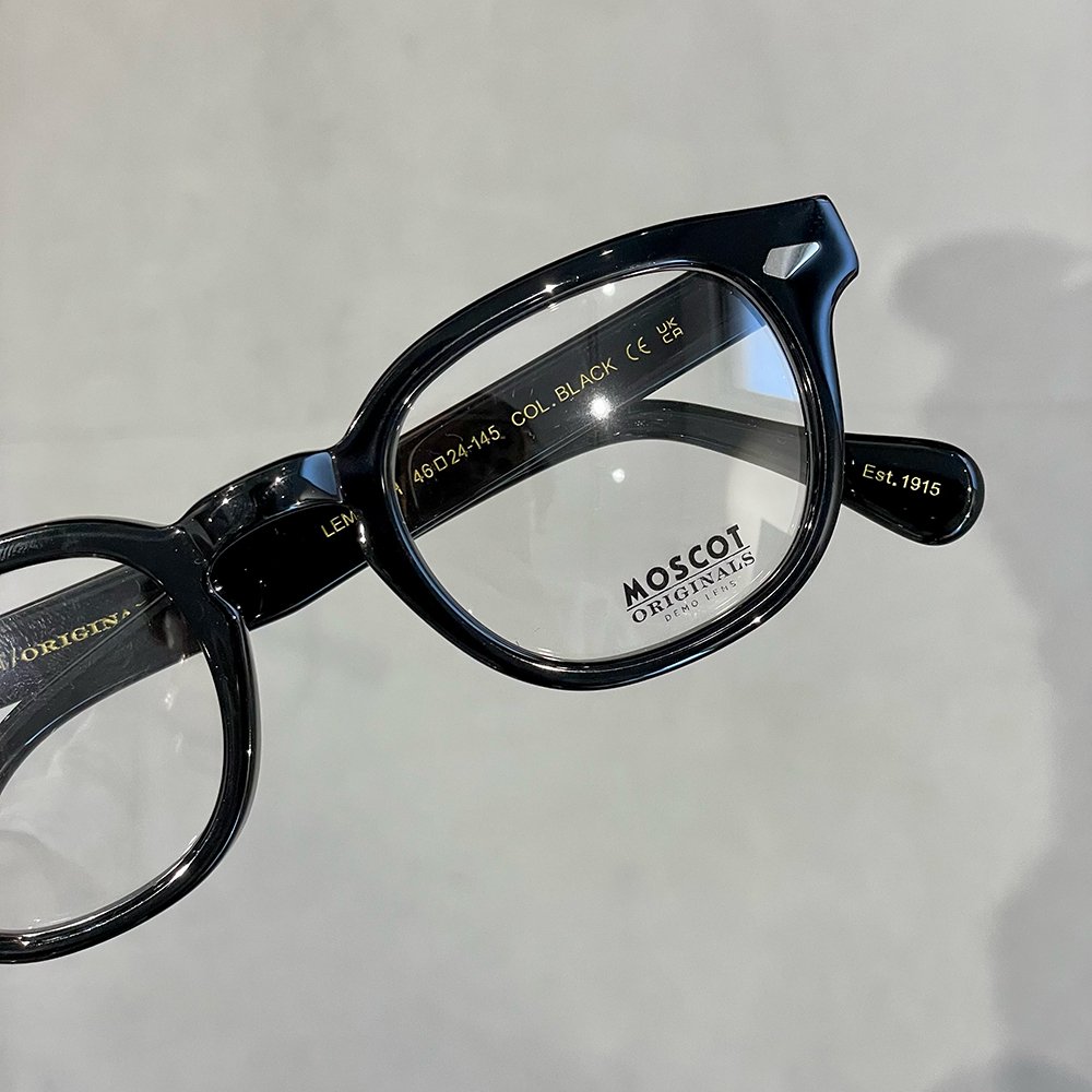 LEMTOSH 46 BLACK MOSCOT - CANARY EYEWEAR SHOP