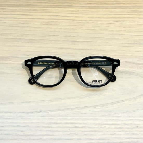 LEMTOSH 49 BLACK MOSCOT - CANARY EYEWEAR SHOP