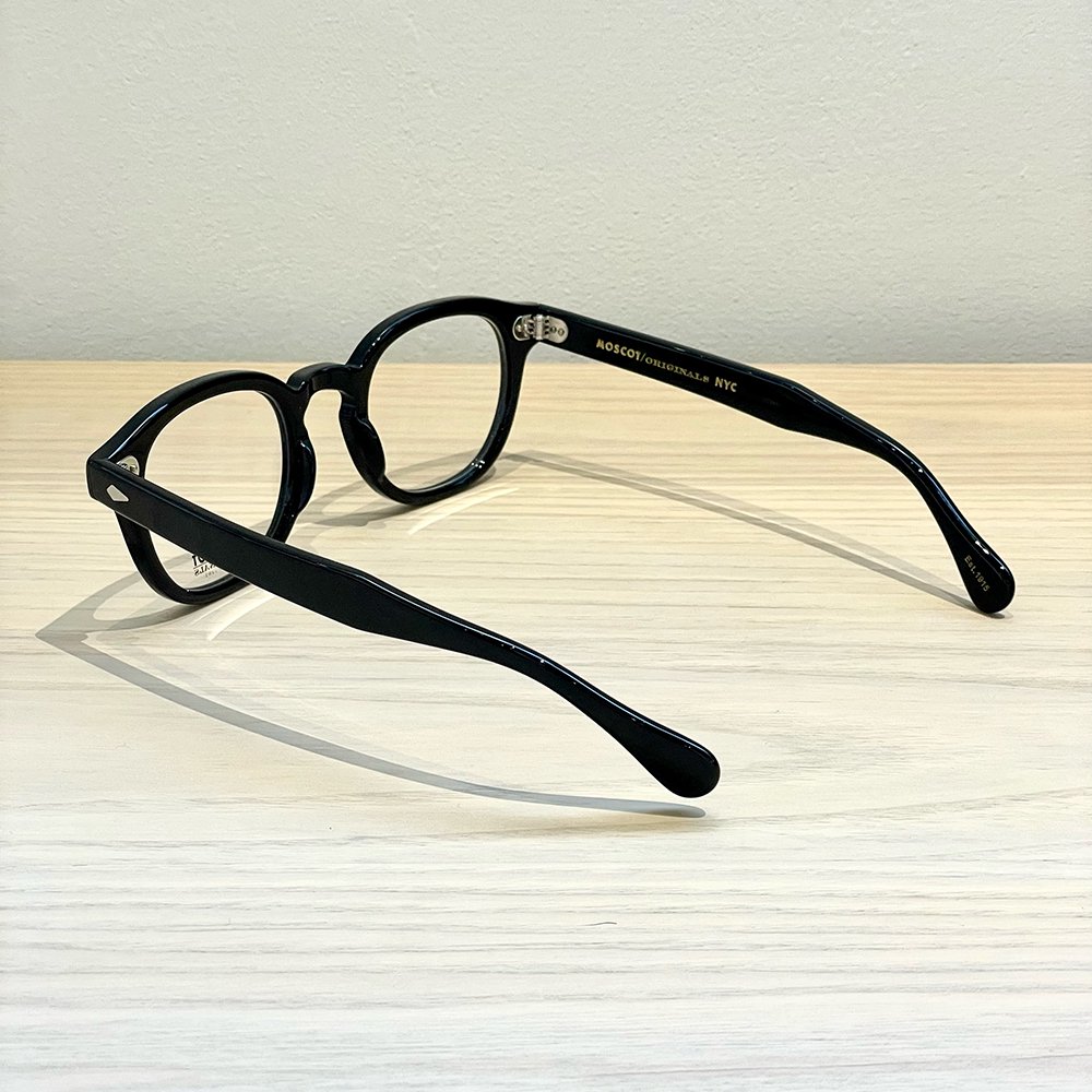 LEMTOSH 49 BLACK MOSCOT - CANARY EYEWEAR SHOP