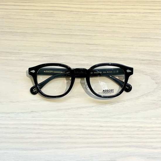 LEMTOSH MP 49 BLACK MOSCOT - CANARY EYEWEAR SHOP