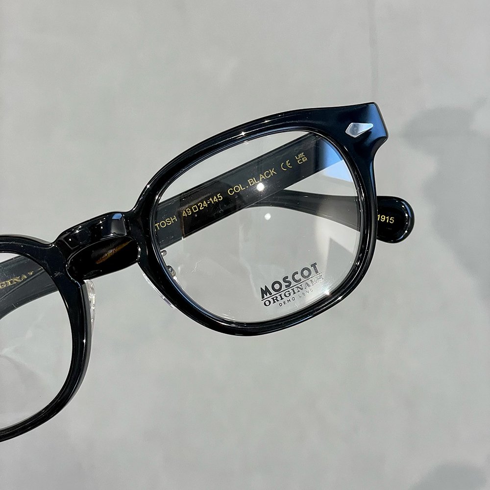 LEMTOSH MP 49 BLACK MOSCOT - CANARY EYEWEAR SHOP