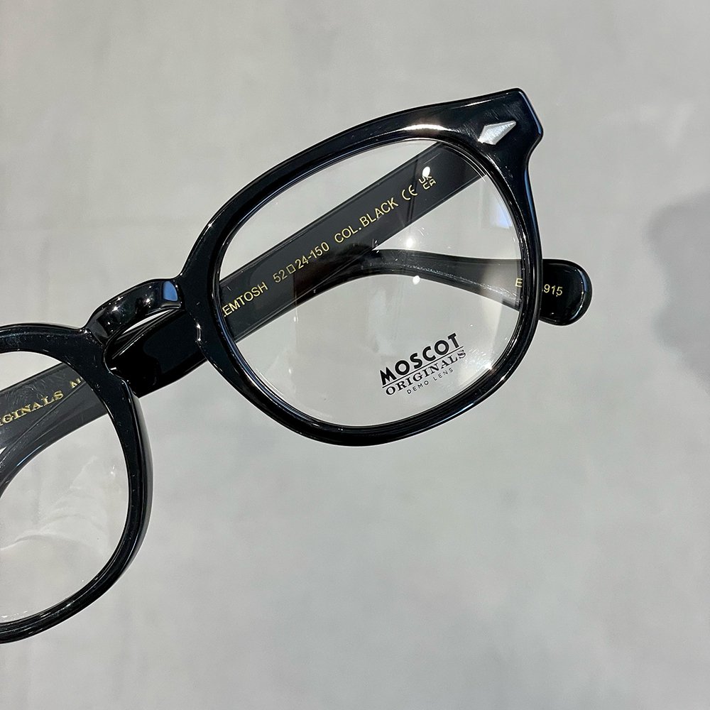 LEMTOSH 52 BLACK MOSCOT - CANARY EYEWEAR SHOP