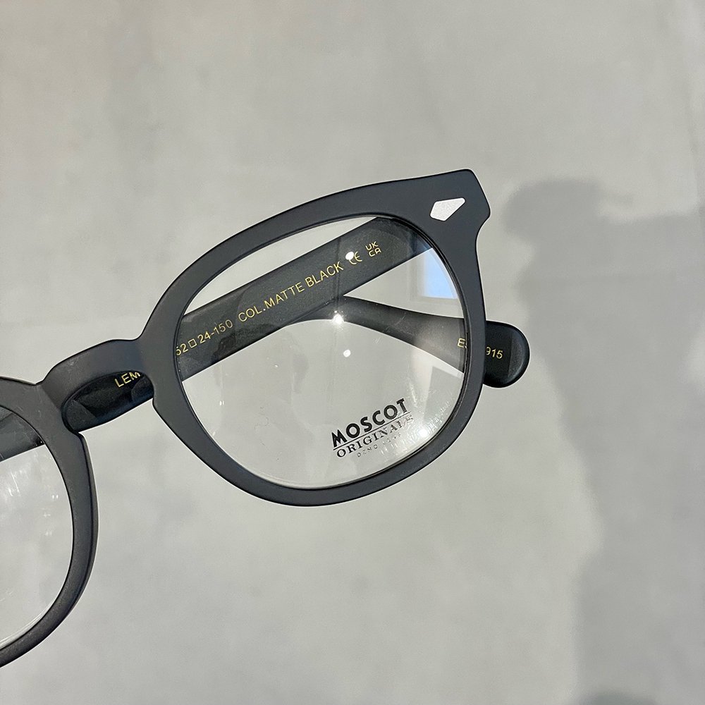 LEMTOSH 52 MATTE BLACK MOSCOT - CANARY EYEWEAR SHOP