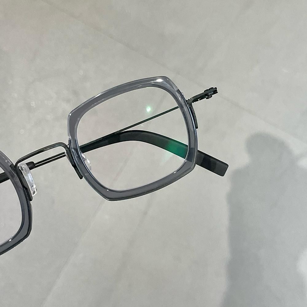 眼鏡　theo：テオ　\" BROCCOLI \" Theo® Broccoli Square Eyeglasses - EuroOptica