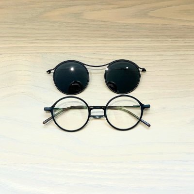 RG2000TVA Black/Black(frame + clip on sunglasses)