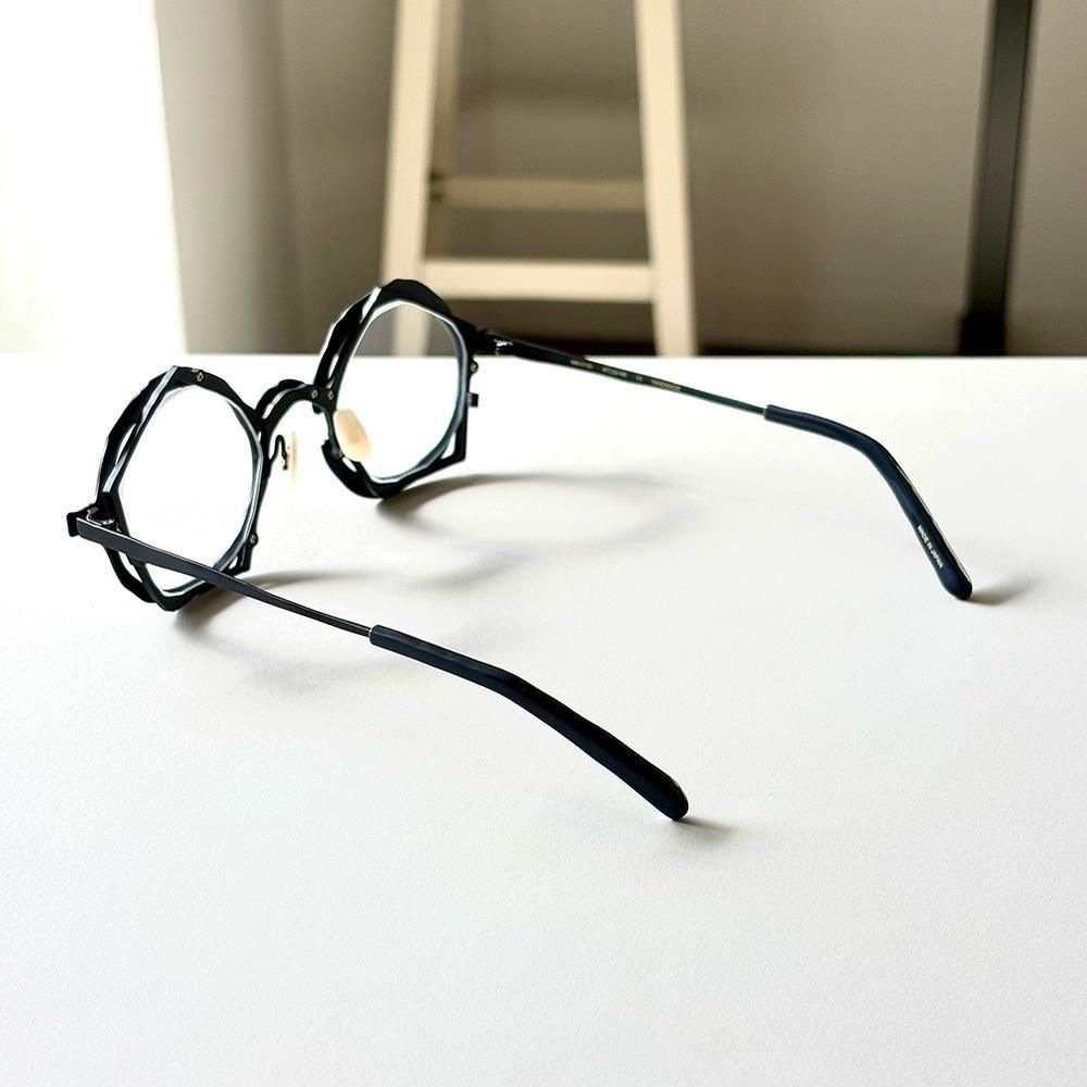 【Marumaru 】 ケイタマルヤマ KM117-50-101 [ハーフリム/スクエア] ｜メガネの