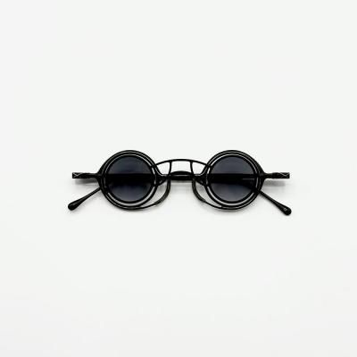 RG0105TI BLACK ANTIQUE/BLACK(frame + clip on sunglasses)