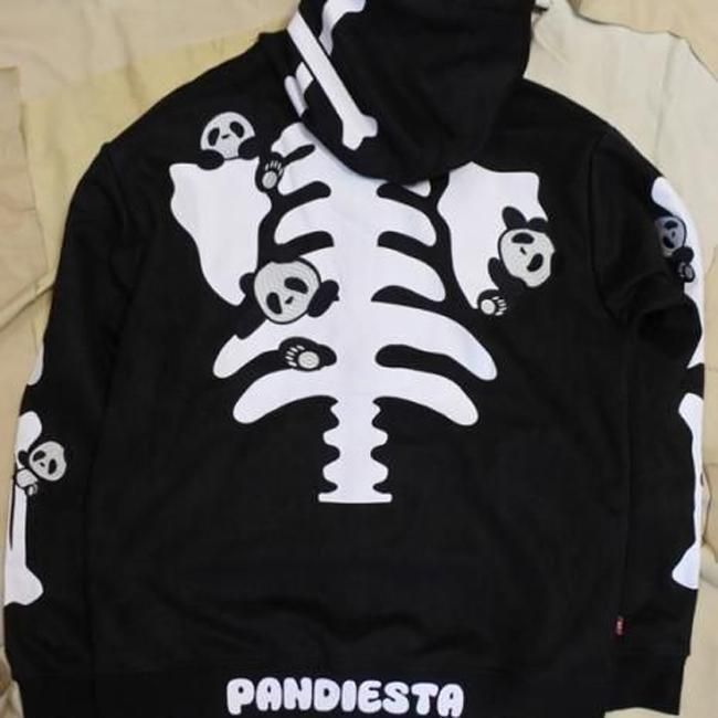 パンダ PANDIESTA JAPAN 595854 パンダフルボーンZIPパーカー 和柄専門