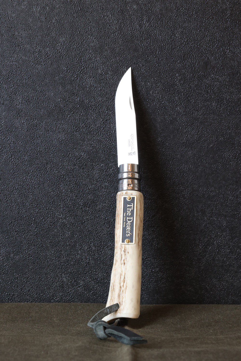 Ezo deer horn custom knife #8 - THE DEERS