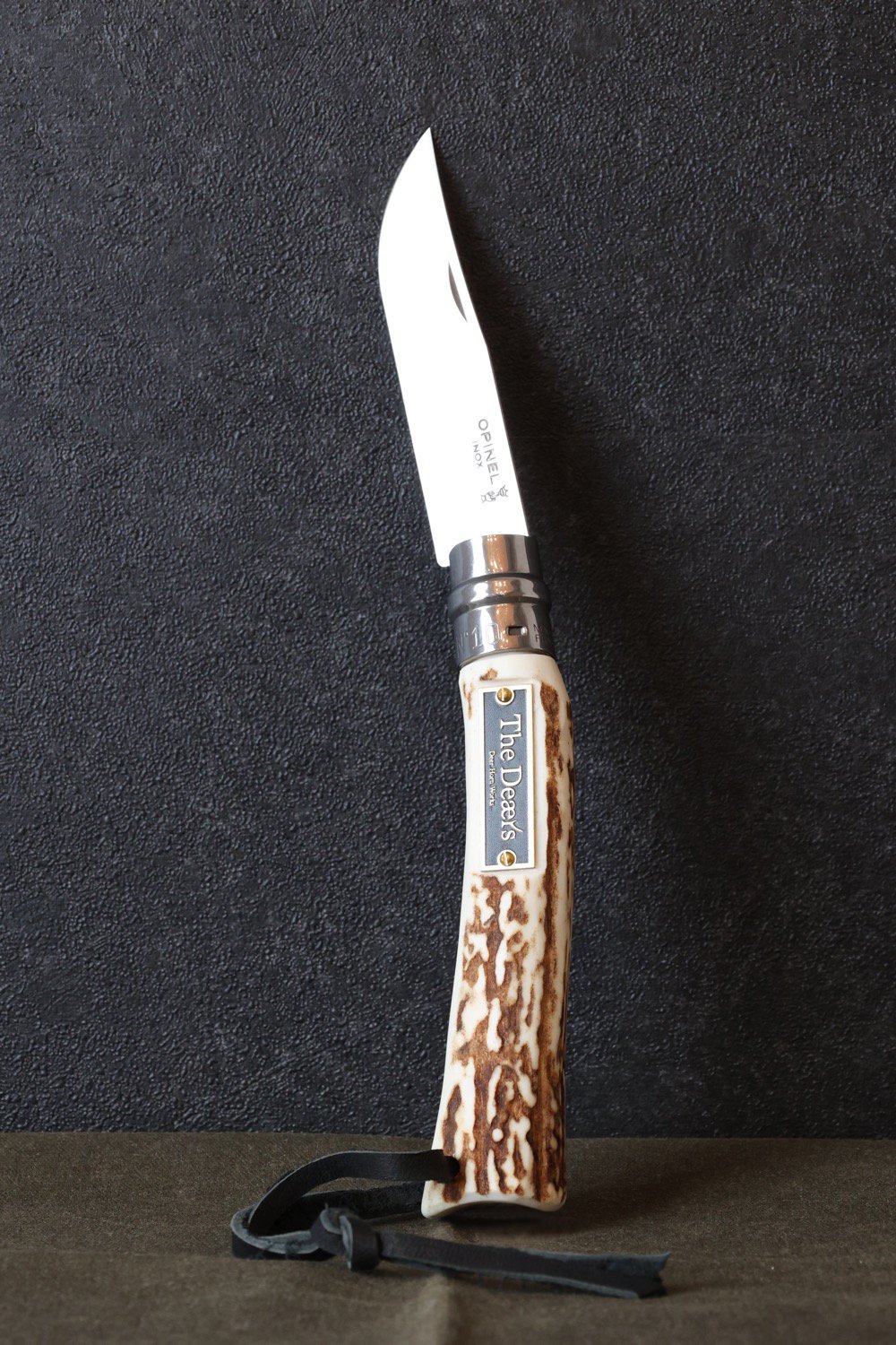 Ezo deer horn custom knife #10