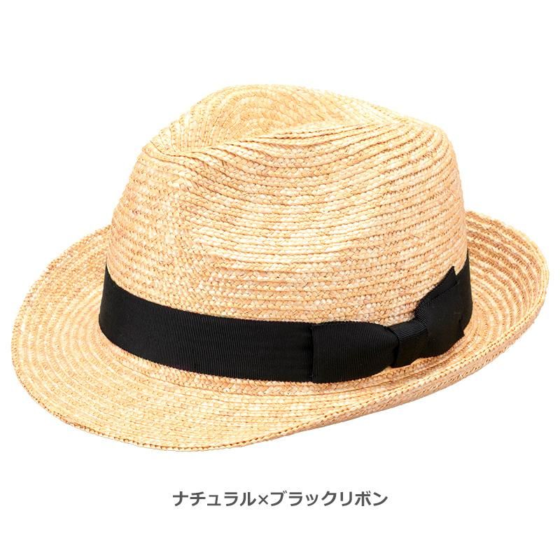 ほぼ新品★ ボルサリーノ　麦わら帽子 ボルサリーノ 麦わら帽子 ストローハット - メルカリ