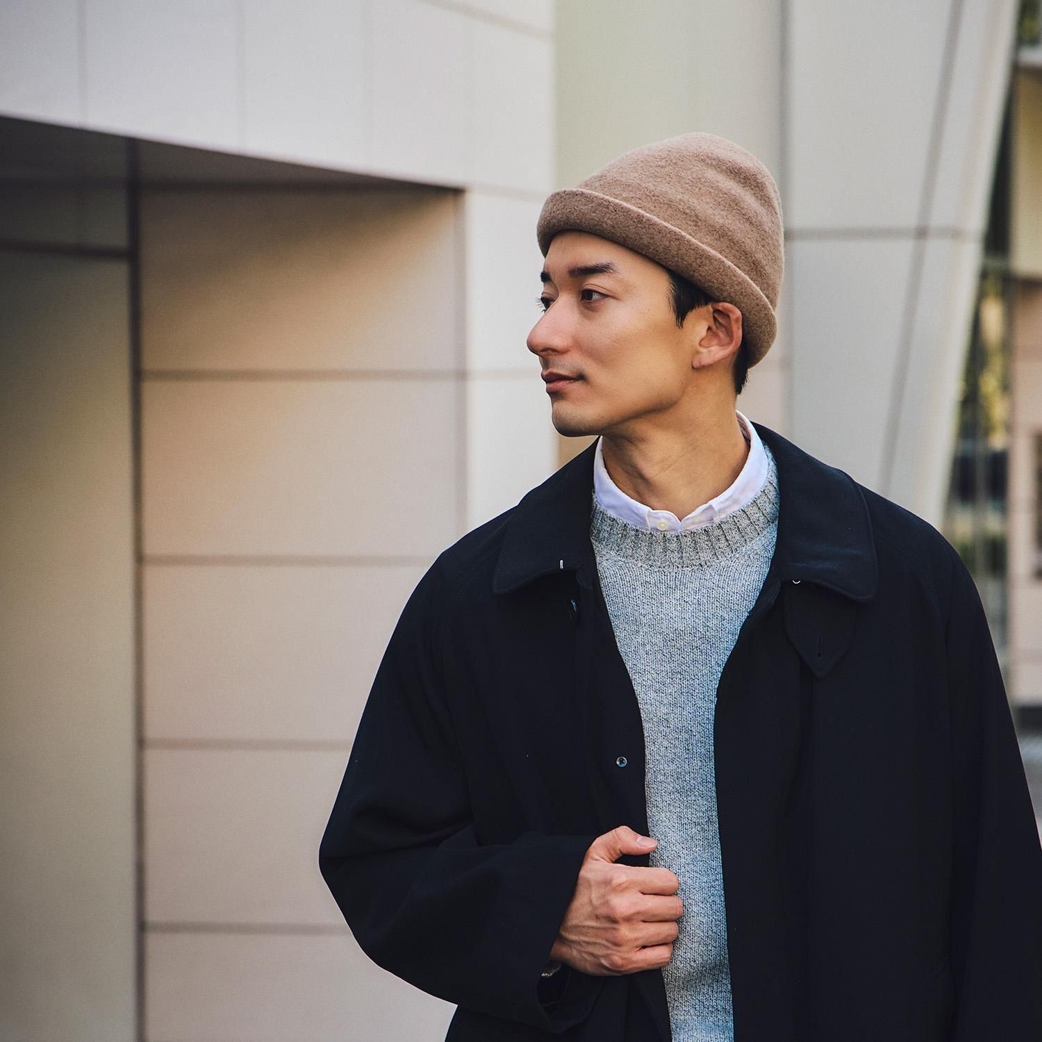 トゥジュー　ウール帽子 TOUJOURSトゥジュー *アルパカウールキャップ ジャーナル ラックス