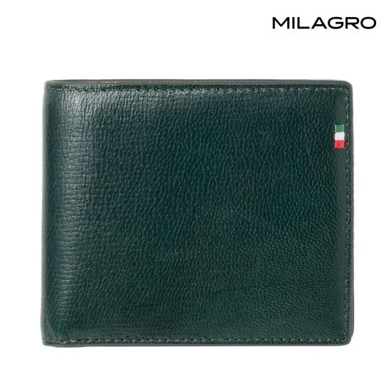 MILAGRO イタリア製ゴートレザー二つ折り財布・小銭入れ付き／STANDARD WARDROBE