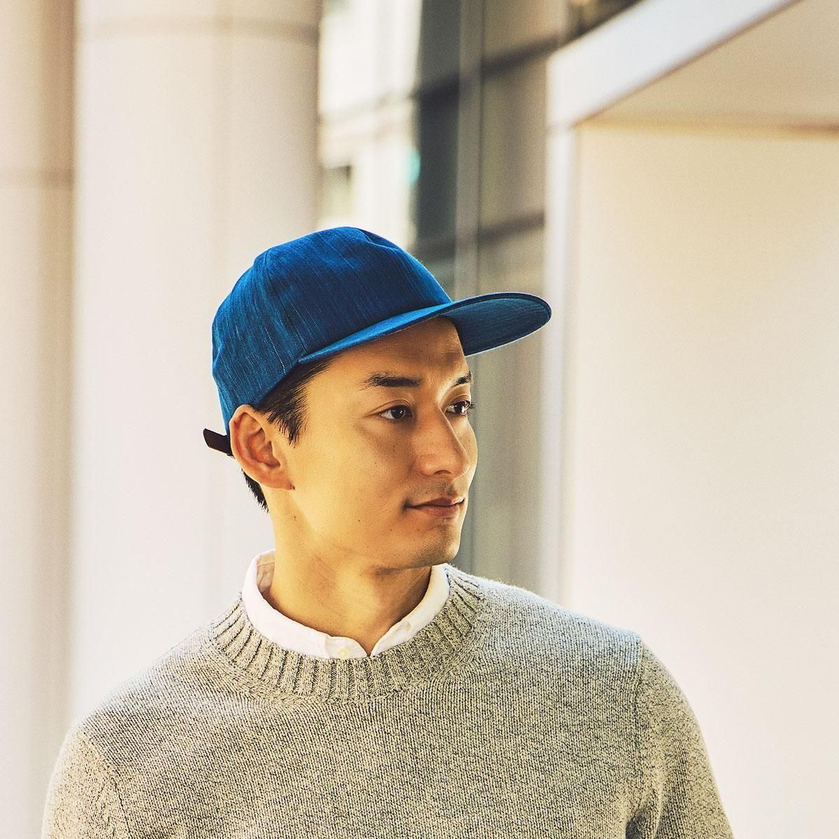 ORIHARA STYLE×小島屋 武州正藍染めのキャップ／STANDARD WARDROBE
