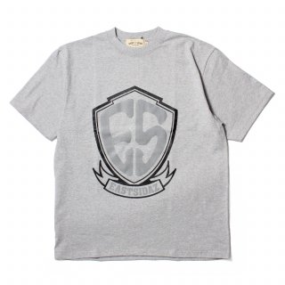 ES Logo Print Tee GRAY/BLACK-C.GRAY (M3XL)