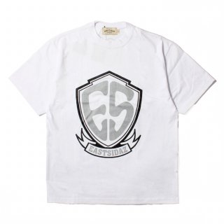 ES Logo Print Tee WHITE/BLACK-SILVER (M3XL)