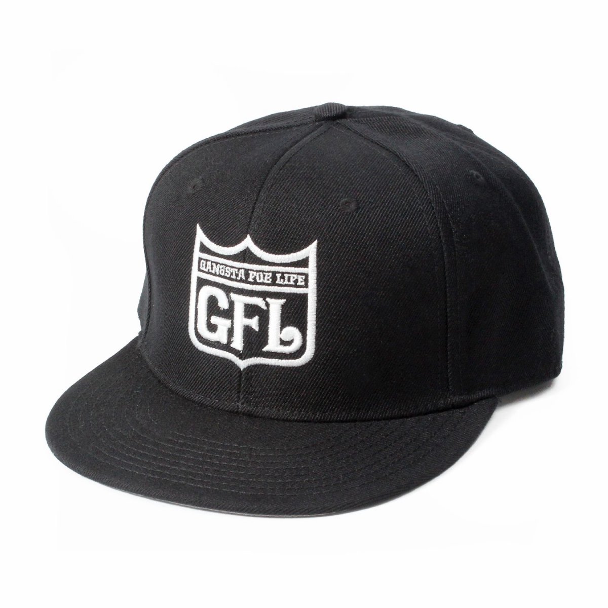 GFL Logo Cap BLACK/WHITE - westwear