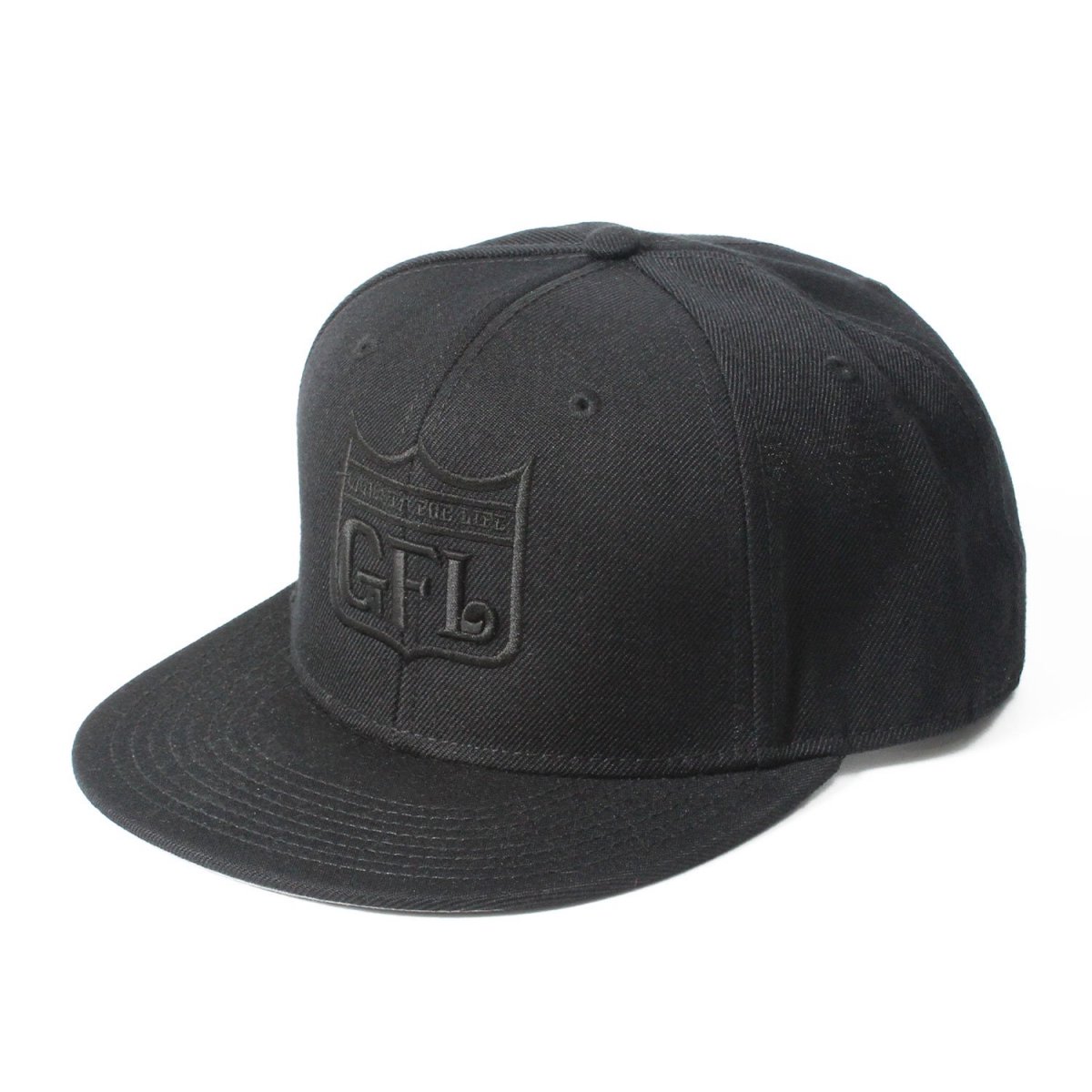 GFL Logo Cap BLACK/BLACK - westwear