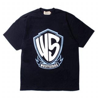 WS Logo Print Tee NAVY/SKY BLUE-WHITE (M3XL)