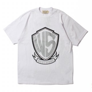 WS Logo Print Tee WHITE/BLACK-SILVER (M3XL)