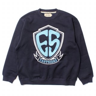 ES Embroidery Logo Crewneck Navy (L2XL)