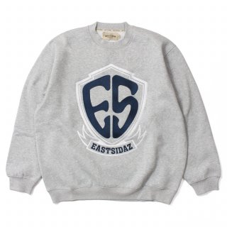 ES Embroidery Logo Crewneck Gray (L2XL)