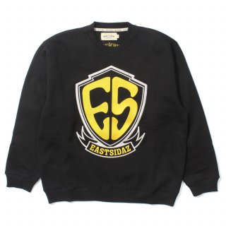 ES Embroidery Logo Crewneck Black (L2XL)