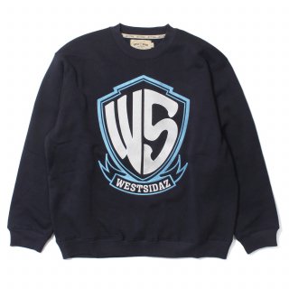 WS Embroidery Logo Crewneck Navy (L2XL)