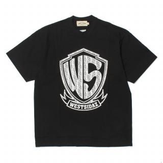 WS Paisley Logo Tee BLACK/WHITE-BLACK (L2XL)