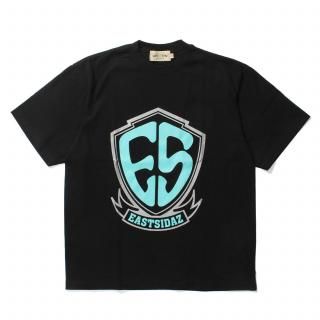 ES Logo Print Tee LIMITED EDITION BLACK/TIFFANY-SILVER (M2XL)