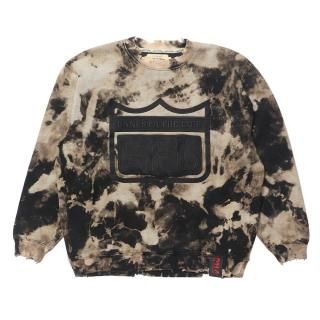 GFLCvtvlist Embroidery Logo Crewneck Vintage Black (L2XL)