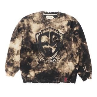 ESCvtvlist Embroidery Logo Crewneck Vintage Black (L2XL)