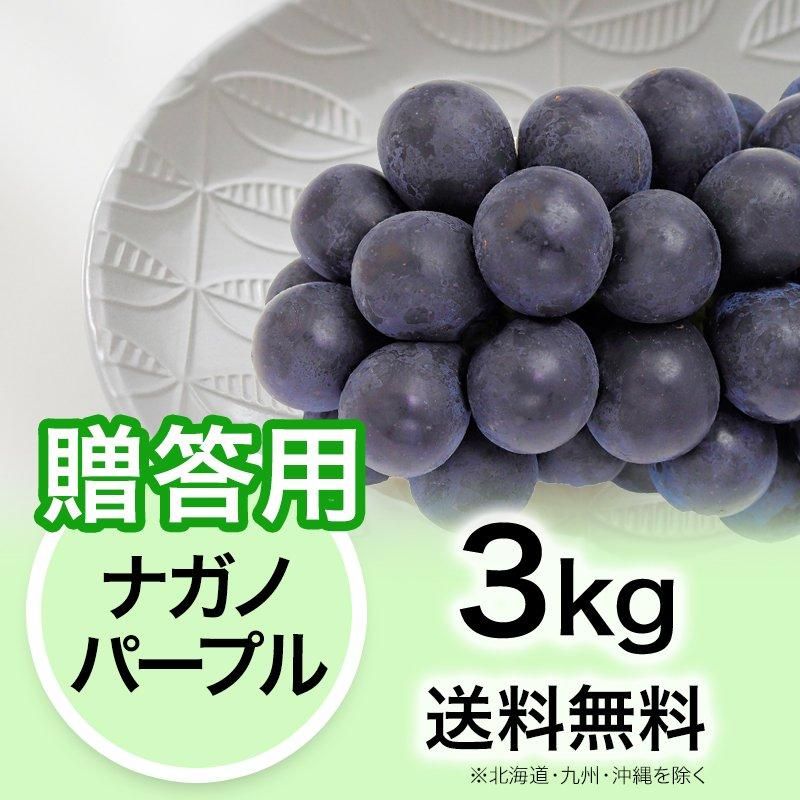 信州産　ナガノパープル　3kg 送料無料】ナガノパープル 3kg｜小布施屋