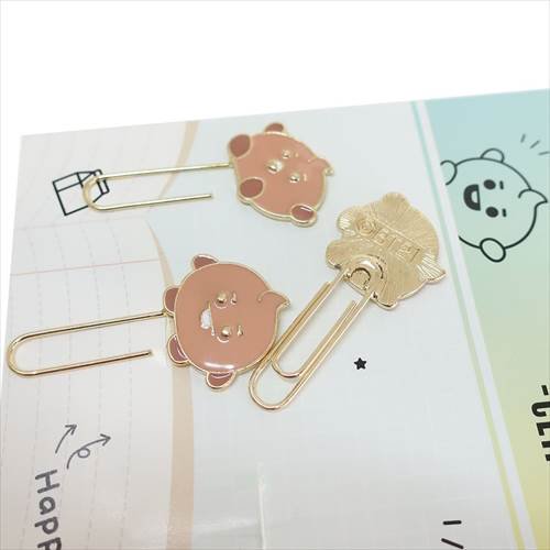 文房具】BT21 マスコット付きクリップセット SHOOKY - ブライ