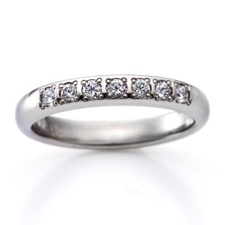Royal Marriage Ring (RME700FTR) titanium wedding ring with diamonds 0.21ct for women