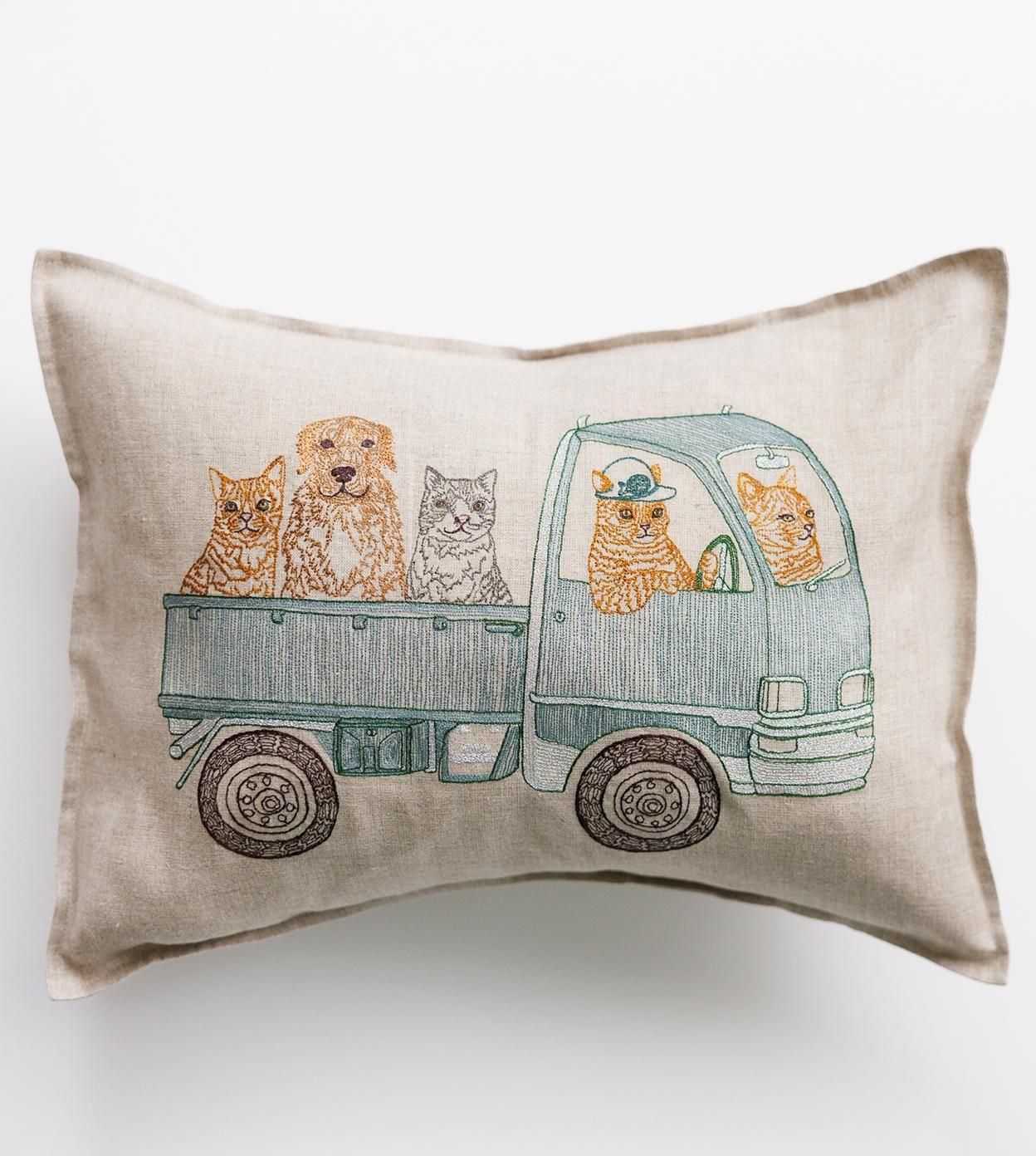 クッションカバー umechan トラック クッションカバー - LILY LAB -