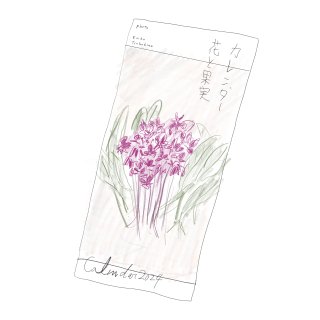 椿野恵里子 カレンダー 花と果実 2024