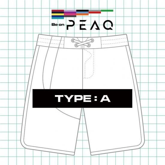 Be on PEAQ カスタムサーフパンツ TYPE-A(PEAQ-V) [ 特別注文