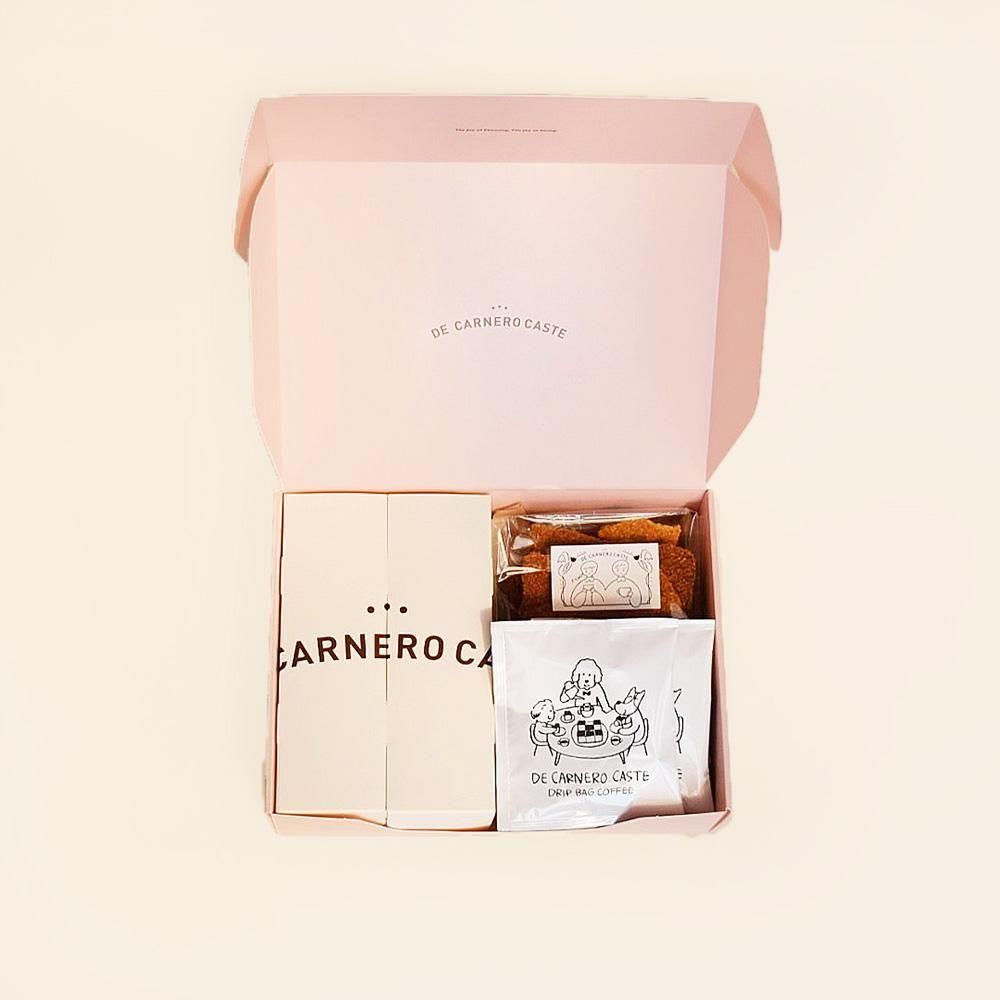 ギフトセット2(プレーンカステラ・ココナッツチュイール・ドリップ