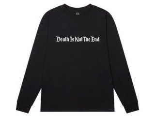 <strong>Death Is Not The End</strong> - Classic Logo Long Sleeve Tee Size L