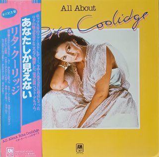 LP rita coolidge / all about rita coolidge
<img class='new_mark_img2' src='https://img.shop-pro.jp/img/new/icons5.gif' style='border:none;display:inline;margin:0px;padding:0px;width:auto;' />