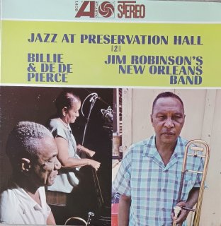 Billie & De De Pierce , Jim robinson's new orleans band / Jazz at preservation hall 2  LP  
<img class='new_mark_img2' src='https://img.shop-pro.jp/img/new/icons5.gif' style='border:none;display:inline;margin:0px;padding:0px;width:auto;' />