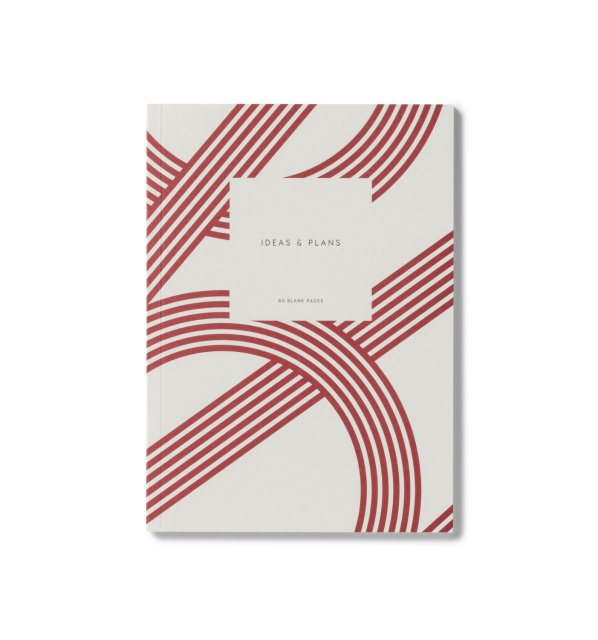 Small Notebook, Lines-Red