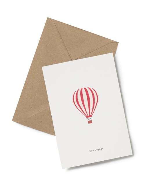 Greeting Card, Hot Air Balloon