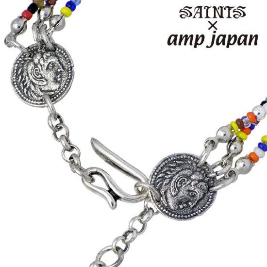 SAINTS X amp japanʥġߥץѥˡ  3Ϣޥӡ֥쥹å <img class='new_mark_img2' src='https://img.shop-pro.jp/img/new/icons31.gif' style='border:none;display:inline;margin:0px;padding:0px;width:auto;' />