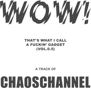 "DATCHORDATCHORDATCHORD" A TRACK OF CHAOSCHANNEL<img class='new_mark_img2' src='https://img.shop-pro.jp/img/new/icons1.gif' style='border:none;display:inline;margin:0px;padding:0px;width:auto;' />