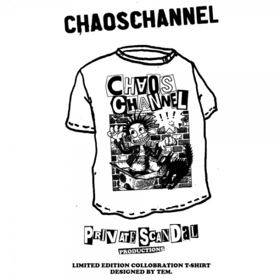 CHAOSCHANNEL x Private Scandal - Collaboration T/S