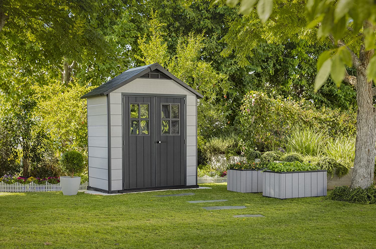 KETER ケター OAKLAND 754 Outdoor Shed | 物置 収納庫 -  ホールセールジャパン（新Costcost21・コストコ商品再販店）